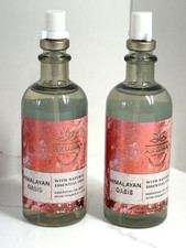 2 Bath  Body Works Aroma Himalayan Oasis Oil Pillow Mist Spray 5.3 oz Bergamot