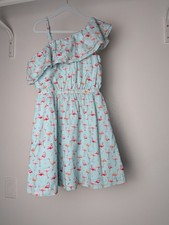 Janie And Jack Size 7 Flamingo Dress
