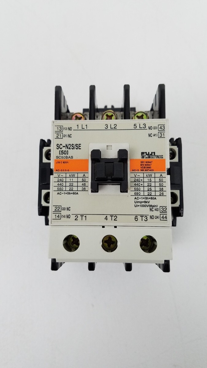 SC-N2S/SE Fuji Electric Magnetic Contactor 80 Amp *Next Day Option