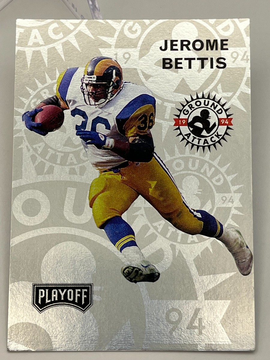 1994 Playoff Tekchrome Ground Attack NFL Card #246 Jerome Bettis