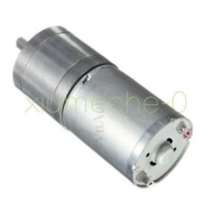 Motor Speed Reduction Gear Motor Electric 12V DC 60RPM Powerful Torque 25mm L100