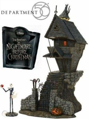 DEPARTMENT 56 Jack Skellington&rsquo;s House Nightmare Before 