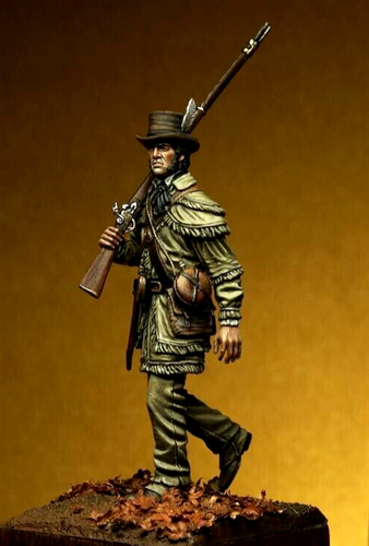 w LA MERIDIANA FR54-54 - 54mm Scale - Virginia Rifleman (1775) - Bild 1 von 2