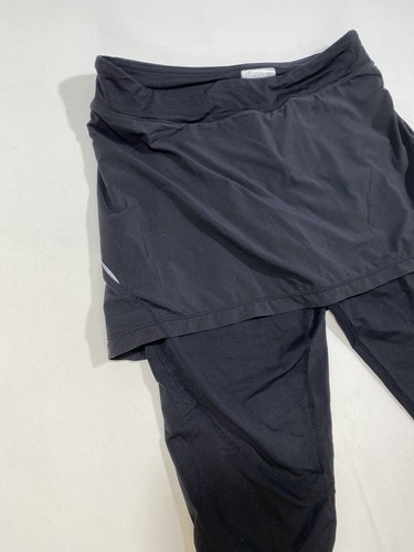 Marmot Womens XS/TP Black Running Skort with Capri Length Leggings - Picture 7 of 12