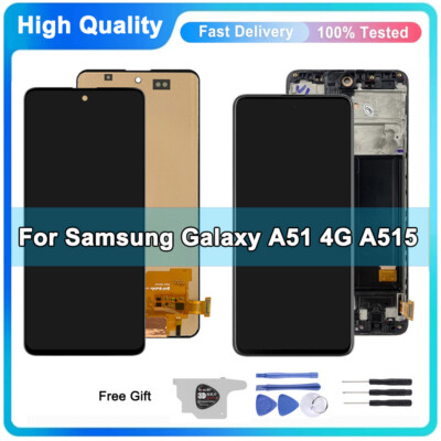 LCD/OLED Display For Samsung Galaxy A51 4G A515 Touch Screen Digitizer Assembly