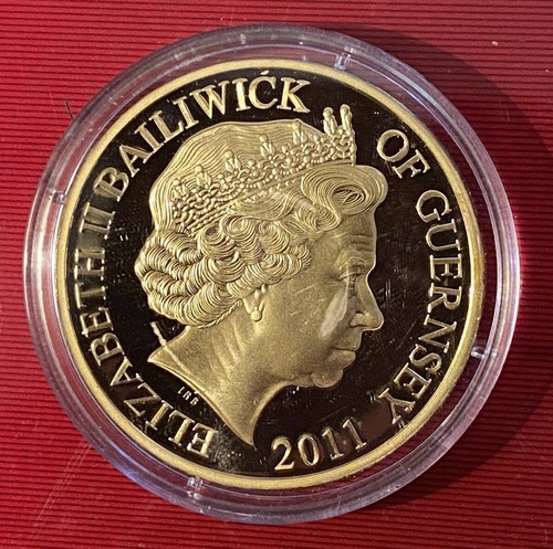 2011 Bailiwick Of Jersey 1952- 2012 Diamond Jubilee Gold Colour Picture 50p Coin | eBay UK