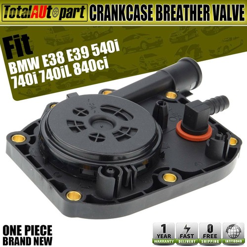 PCV Crankcase Vent Valve For BMW E38 E39 540i 740i 740iL 840ci