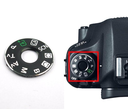 Function Dial Mode Plate Interface Cap Repair Button Kit Fit Canon EOS 6D DSLR - Picture 4 of 8