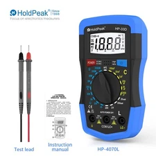 Holdpeak Digital Multimeter  LCR Meter Capacitance Inductance Resistance Tester