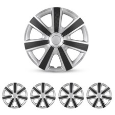 14 Set Of 4 Wheel Covers Rim Snap On Full Hub Caps Fit R14 For Chevy Toyota