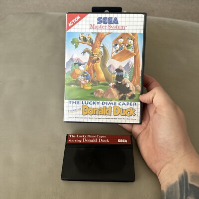 Jeu Vidéo The Lucky Dime Caper Donald Duck – Sega Master System – Occasion En état Correct