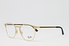 Ray Ban Eyeglasses Unisex Matte Arista on Arista Metal Frame 51mm RX6375-3133