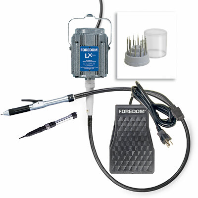 Foredom K.2245 Deluxe Stone Setting Kit, 2 Handpieces, 115v