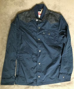 nylon trucker jacket