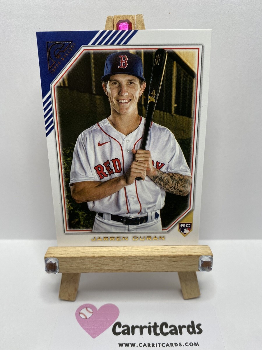 記念グッズ Fanatics Under Wraps Jarren Duran JARREN DURAN 2022 Topps Gallery Baseball #49 Rookie RC Boston Red