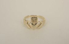 14k Yellow Gold Claddagh Wedding Ring