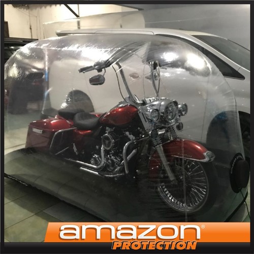 Amazon Protection Motorcycle Capsule Bubble Cover 98.43" x 47.24” x 62.99” - Picture 15 of 22