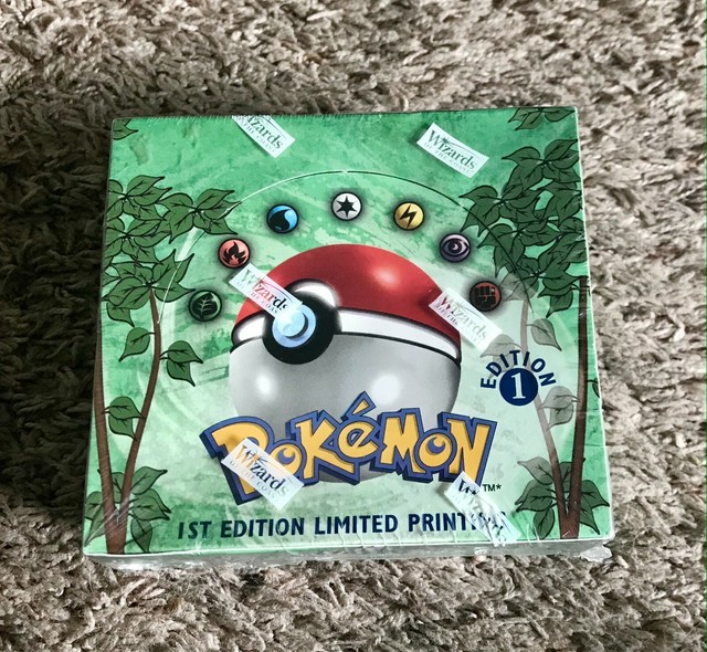 Pokemon First Edition Booster Box Ebay