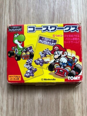 Super Mario Kart Vintage Card Game TOMY Unopened 1992 Nintendo Very Rare