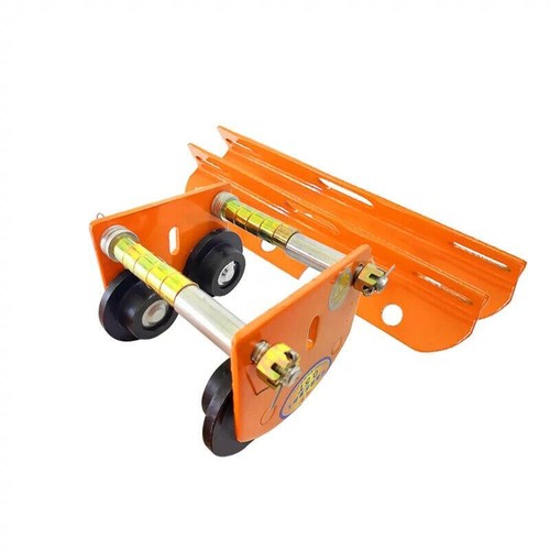 Six-wheeled Lifting Crane Single Track Traveling Walking Hand-push Running Car - Picture 1 of 10