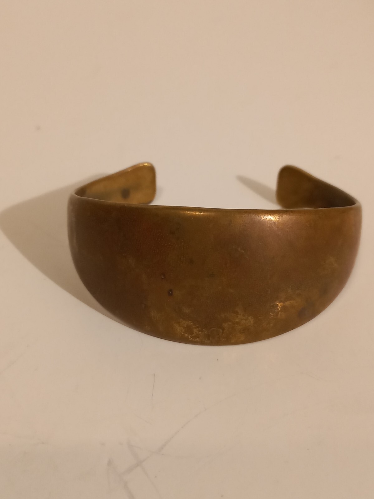 Handmade Cuff Bracelet Solid Brass - image 2
