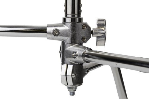 LumoPro 40" Double Riser C-stand - Silver - Picture 7 of 7