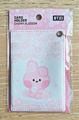 [Monopoly] Authentic BT21 Cherry Blossom card holder Cooky (UK dispatch)