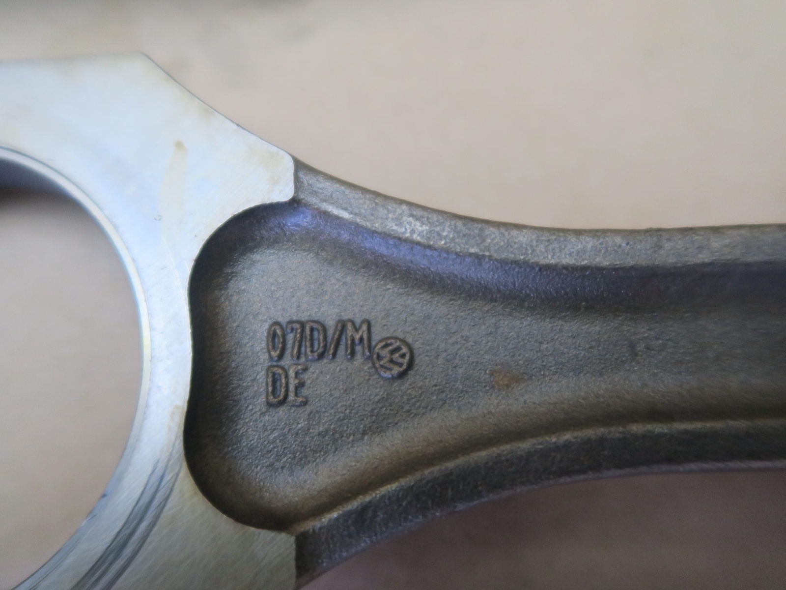 03-10 BENTLEY CONTINENTAL GT FLYING SPUR 6.0L ENGINE PISTON CONNECTING ROD SET