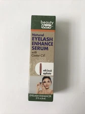 Beauty Guru Natural Eyelash Growth Enhance Serum With Castor Oil