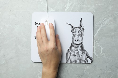 Dobermann muismat met hond Art-Dog - Afbeelding 7 van 7