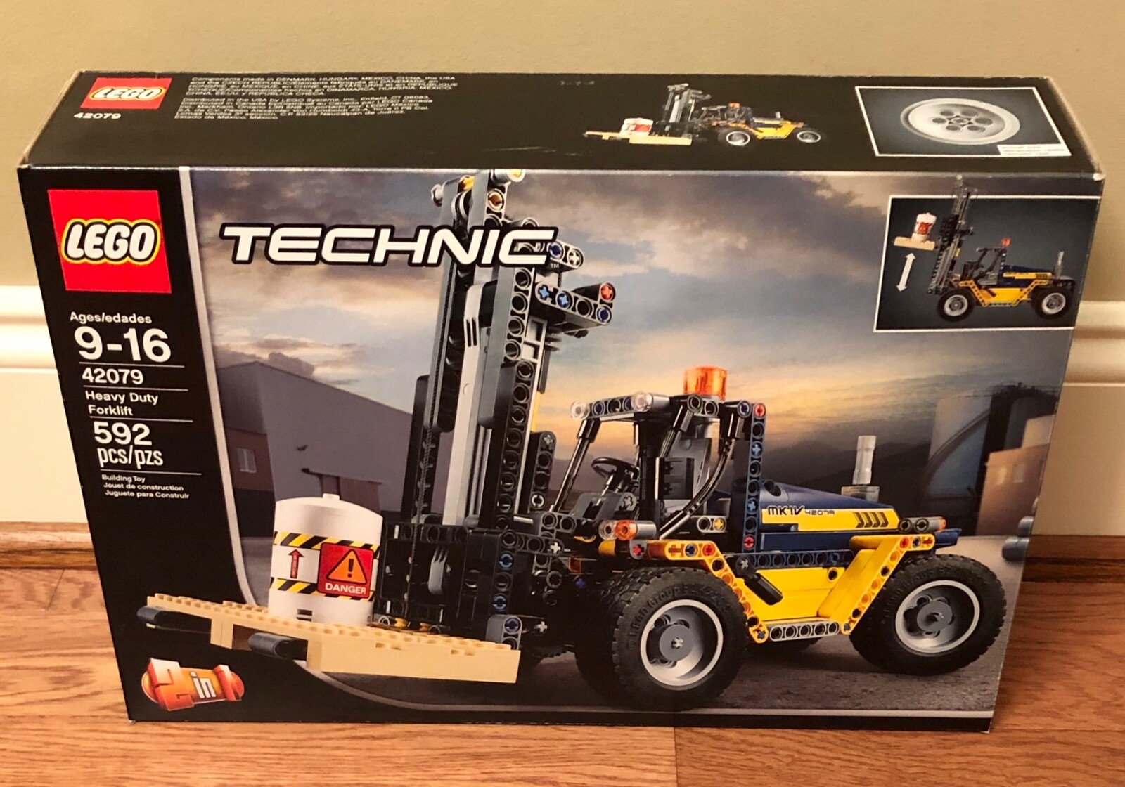 lego 42079 pieces