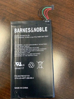 Oem Battery For Barnes Noble Nook Hd 7 Tablet Nookcolor 3 70v