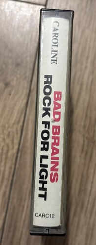 Rare* Bad Brains Rock For Light 1991 European Issue Cassette Tape EX/EX/VG - Picture 2 of 7