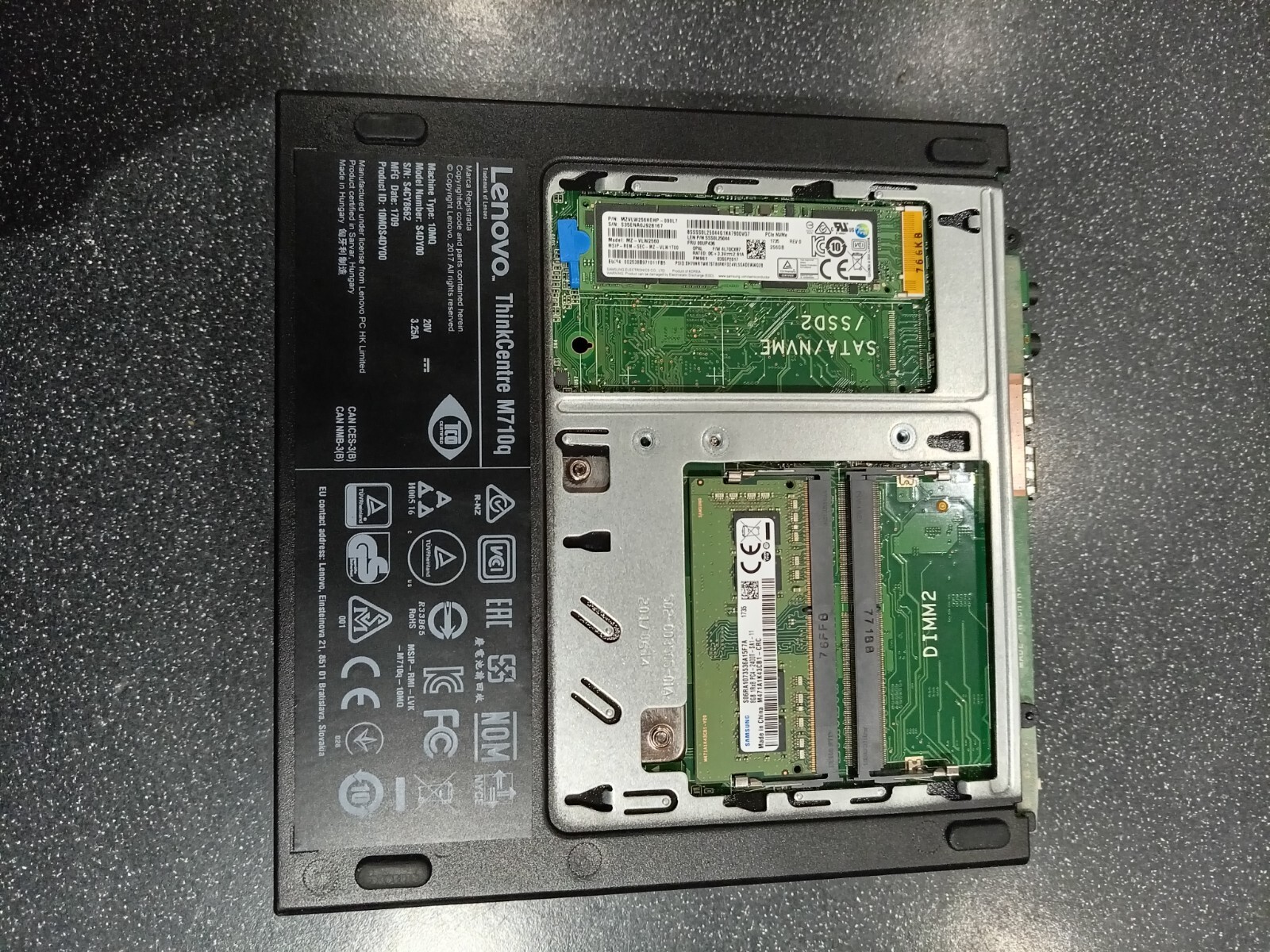 Lenovo ThinkCentre M710Q Mini I5 7400T 2 40GHz 8GB RAM 256GB M 2 SSD lenovo-thinkcentre-m710q-mini-i5-7400t-2-40ghz-8gb-ram-256gb-m-2-ssd