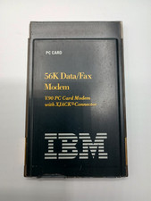 IBM PC Card Data/Fax Modem 56K Modem/Cellular with XJACK Connector 10L7394