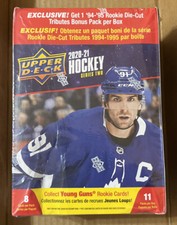 2020-21 UPPER DECK HOCKEY SERIES TWO YOUNG GUNS 11 PACKS EXCLUSIVE SEALED