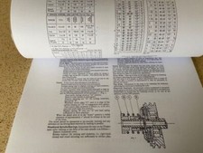 Harrison Model L5 & L5A  Lathe Operators Handbook & Spare Parts List