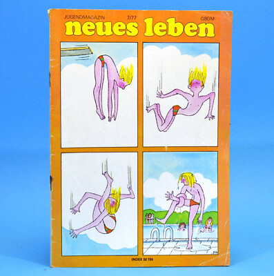 DDR Neues Leben 7 1977 Berlin Schwerin Beata Tyszkiewicz Mode Parra Bolland V