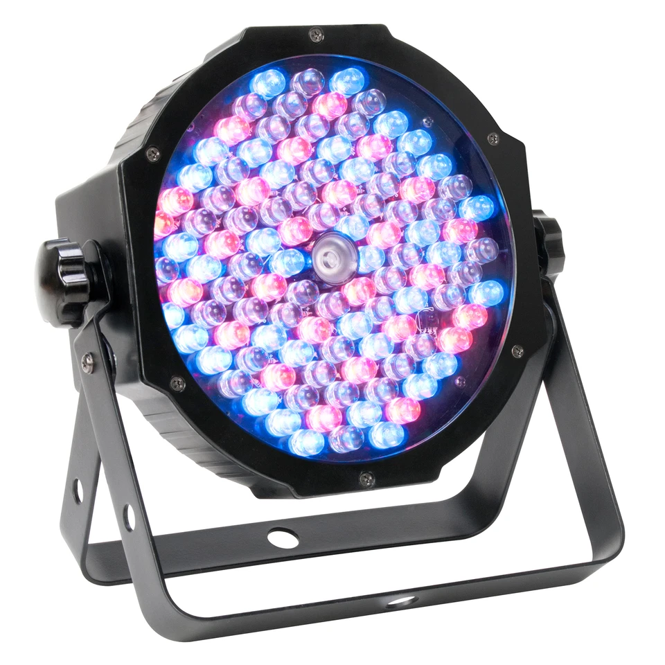 (2) Eliminator ADJ Mega Par Profile EP 2-IN-1 RGB+UV LED DMX Par Can Wash Lights - Image 4 of 4