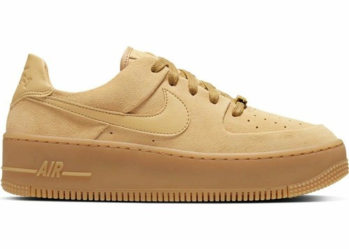Da Donna Nike Air Force 1 lo Salvia Taglia UK 4/4.5 (CT3432 700) Club  Oro/Marrone chiaro | eBay