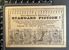 Antique Victorian Trade Card Advertising - H. McNaughton 