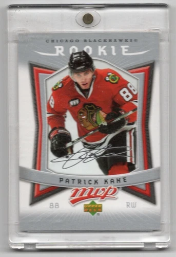 2007-08 Upper Deck MVP  #355 Patrick Kane Rookie RC Silver Script