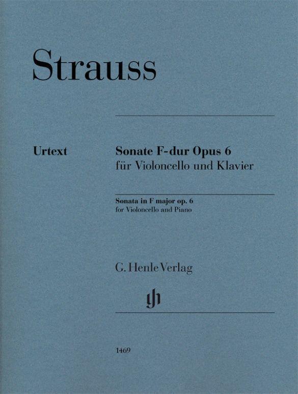 Thumbnail - Strauss, Richard - Violoncellosonate F-dur Op. 6 Richard Strauss