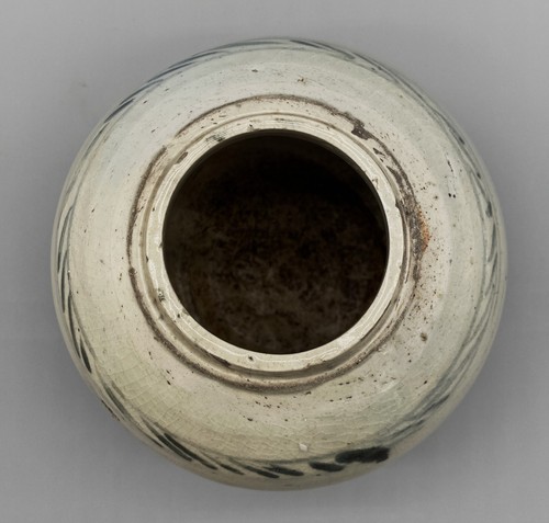 um 1700 FABELHAFTE CHINESISCHE QING-DYNASTIE GRÜN BEMALTE KERAMIK INGWERDOSE - Bild 10 von 13