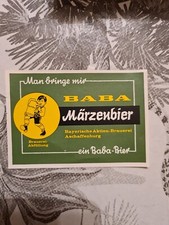 BABA Märzenbier Bayerische Aktien - Brauerei Aschaffenburg 