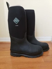 Muck Chore Tall Boots CHH-000A - Black, Size 8