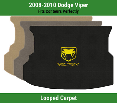 Lloyd Loop Trunk Mat for '08-10 Viper w/Yellow Viper Snake w/SRT-10