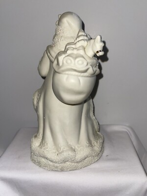 CHRISTMAS WONDER SET OF 2 PORCELAIN CHRISTMAS TREE & SANTA TABLE