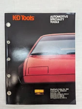 K-D Tools Automotive Specialty tools Weatherly Index No.800 September 1, 1986