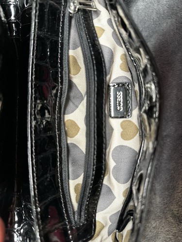GUESS Black Hand Bag Great Condition - Picture 6 of 11